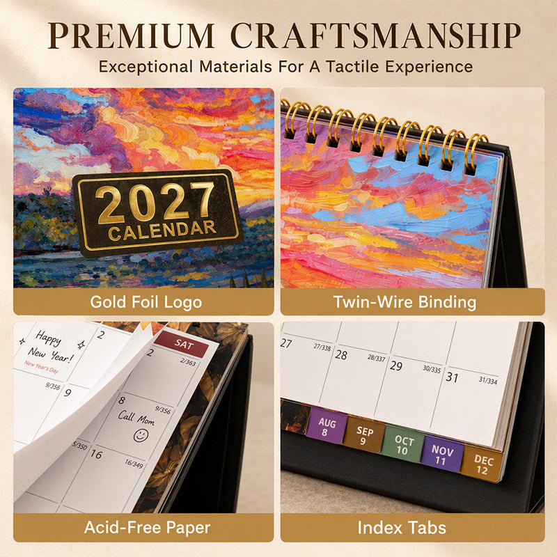 Productive 2027 Desk Calendar