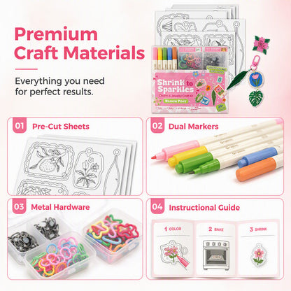 DIY Shrink Art Craft Kit