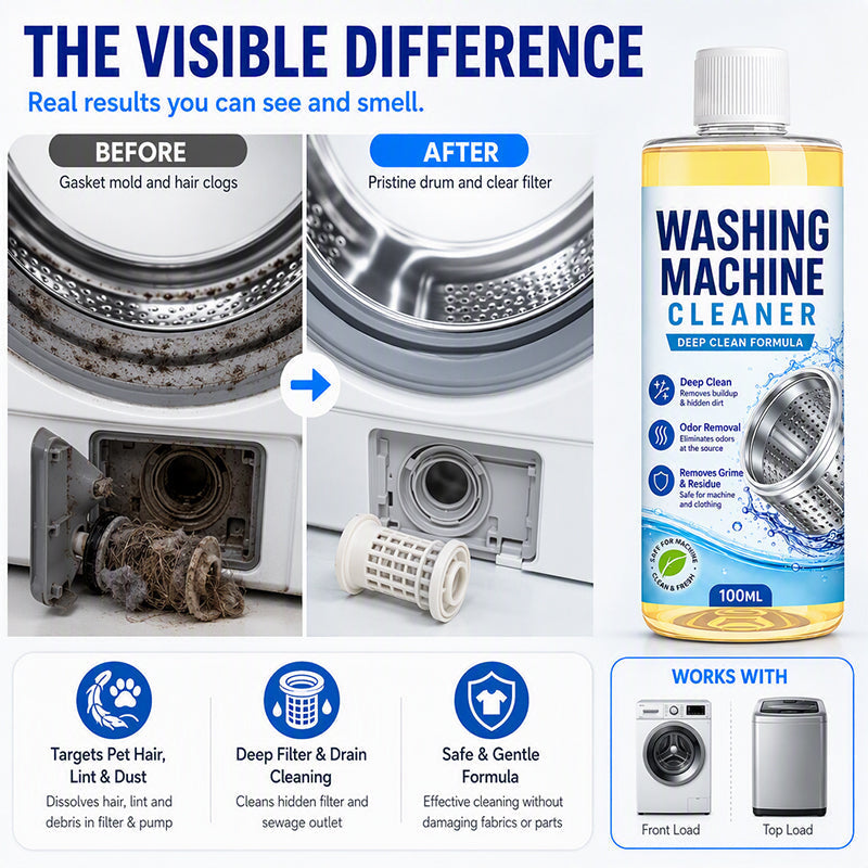 Deep-Clean Washer Cleaner