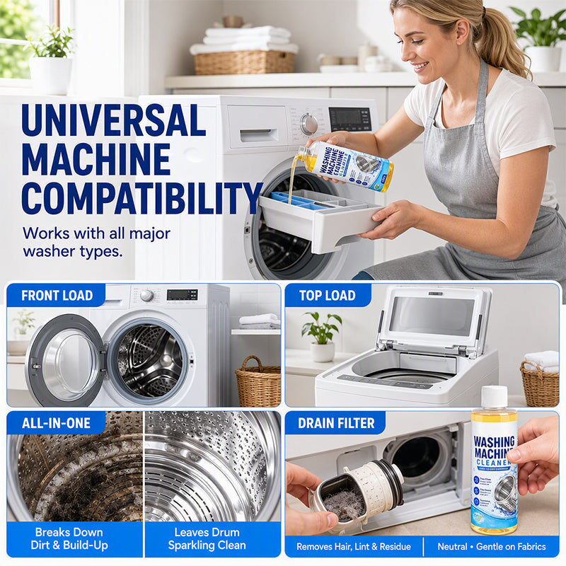 Deep-Clean Washer Cleaner