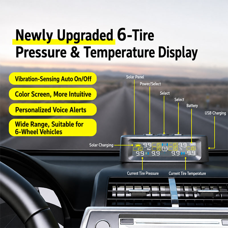 Solar Tire Pressure Monitor