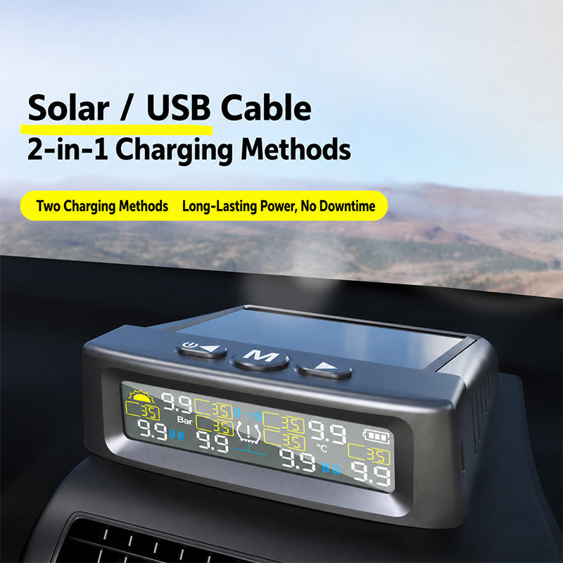 Solar Tire Pressure Monitor