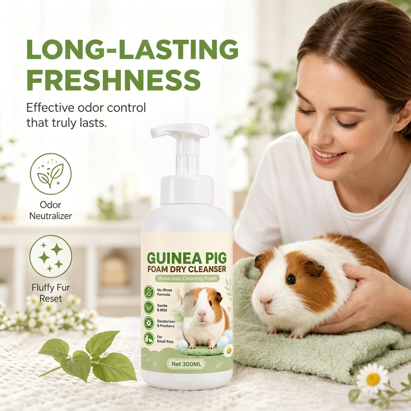 No-Rinse Guinea Pig Shampoo Foam