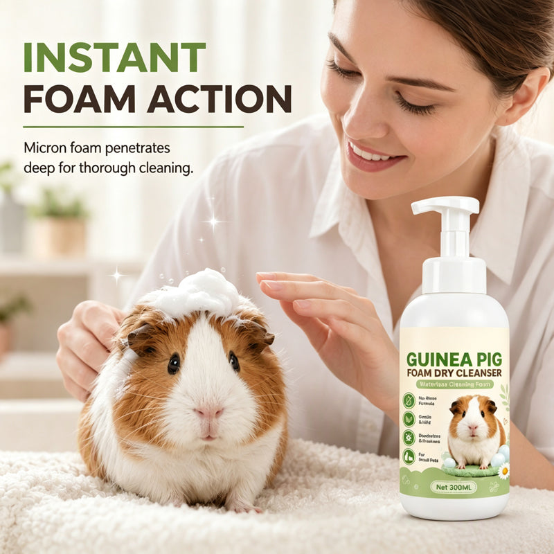 No-Rinse Guinea Pig Shampoo Foam