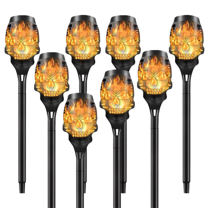 🎃Solar Halloween Skull Garden Stake Lights