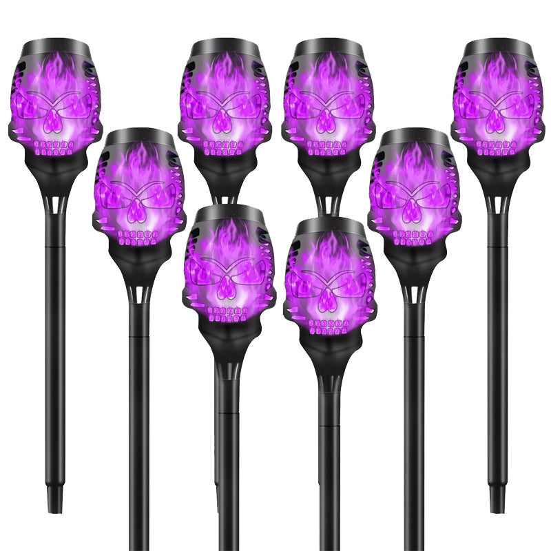 🎃Solar Halloween Skull Garden Stake Lights