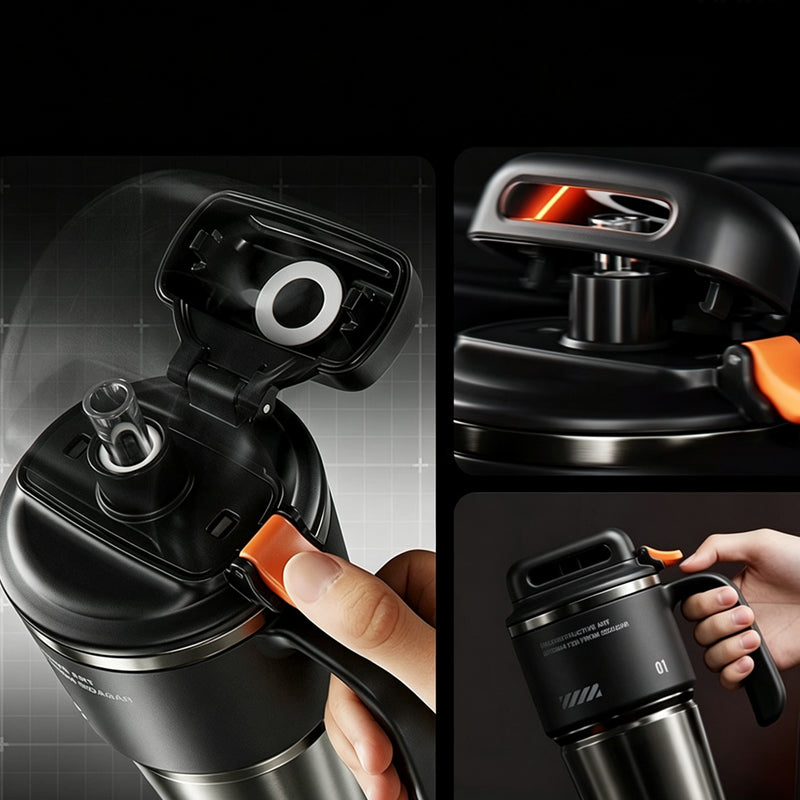 Insulated Tumbler with Handle