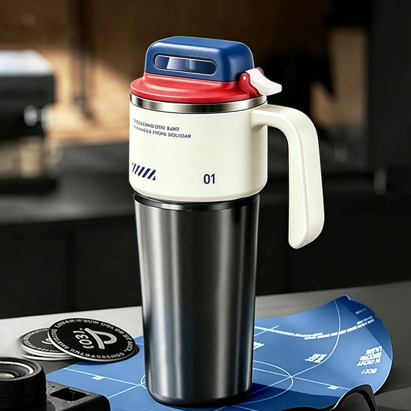 Insulated Tumbler with Handle