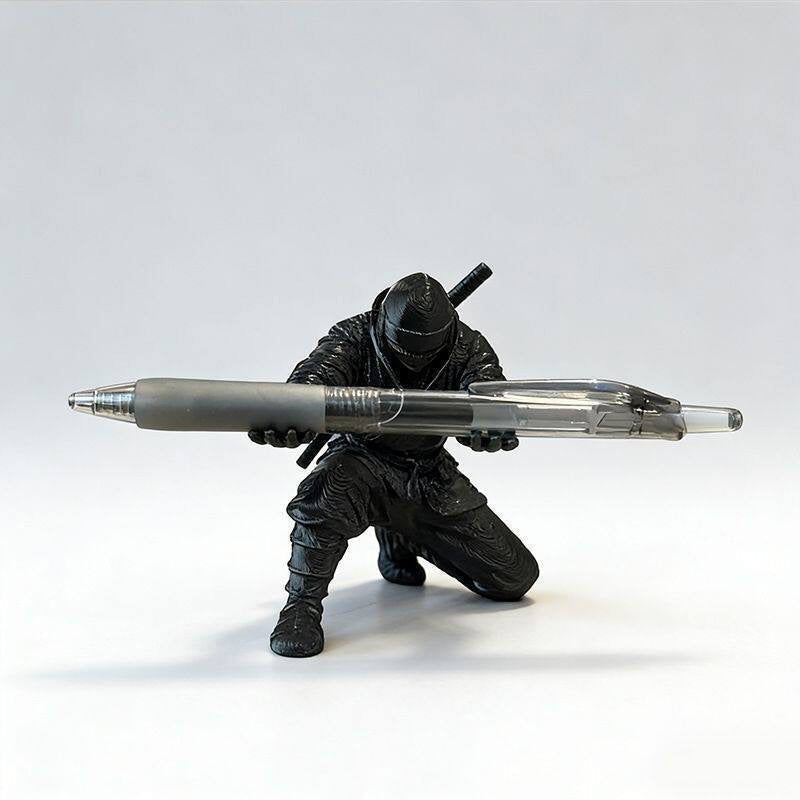 Creative 3D Printed Ninja Warrior Pen Holder