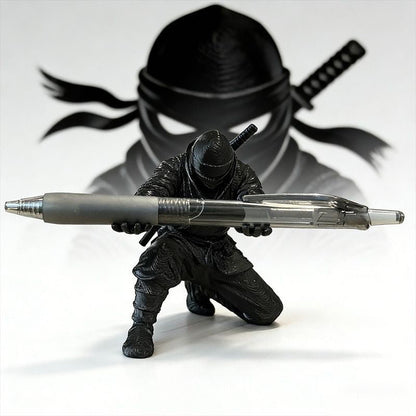 Creative 3D Printed Ninja Warrior Pen Holder
