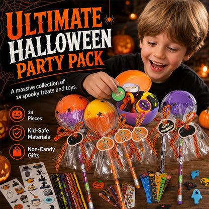 Halloween Party Toy & Stationery Assortment Set