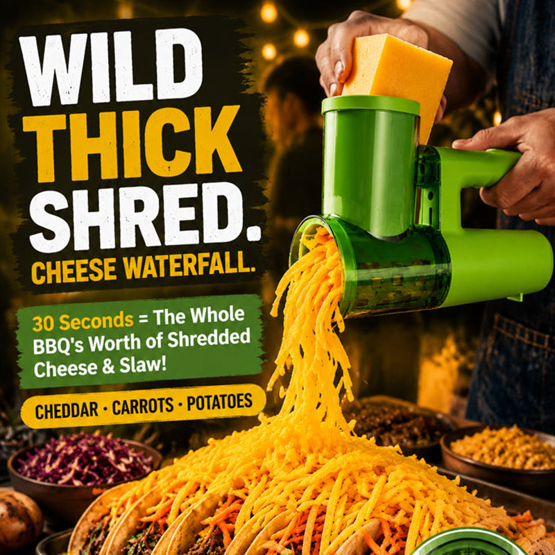 🥕 Cordless Electric Food Chopper – Slice, Shred & Shave With One Tool ⚡