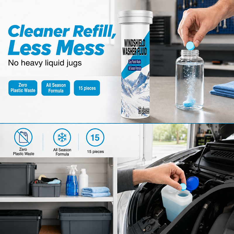 Car Windshield Washer Effervescent Tablets