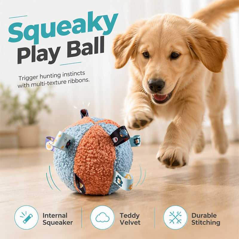 Plush Bite-Resistant Squeaky Pet Toy