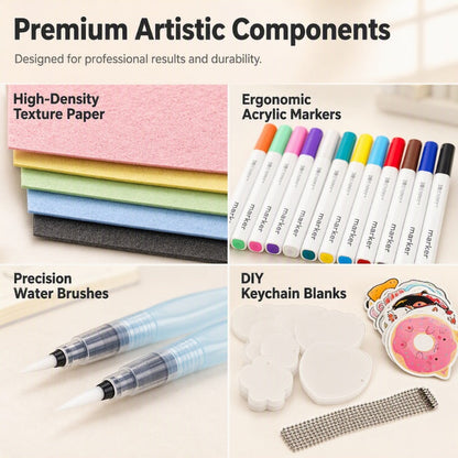 Puffy Foam Painting Kit for Kids