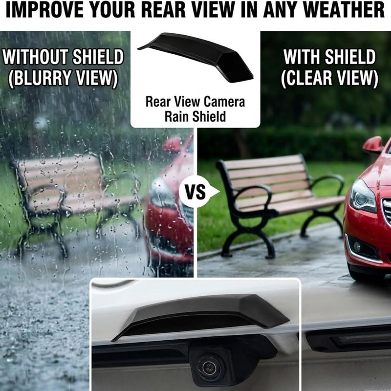 Universal Rear View Camera Rain Shield