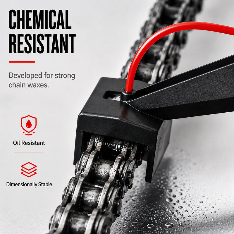 ❄️Summerfresh 50% OFF!🏍️Motorcycle Chain Lube Applicator – 4-Way Precision Spray Guide
