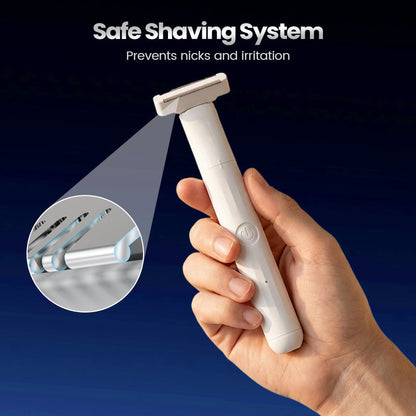 ⚡ Men's Electric Body Groomer – Skin-Protective Waterproof Trimmer for Sensitive Areas