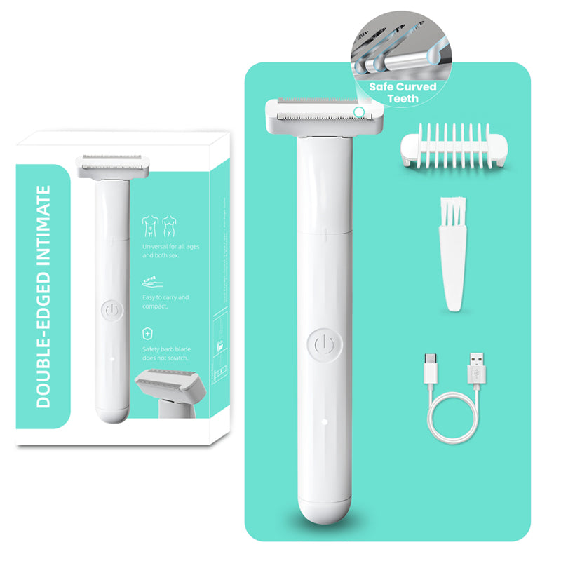 ⚡ Men's Electric Body Groomer – Skin-Protective Waterproof Trimmer for Sensitive Areas