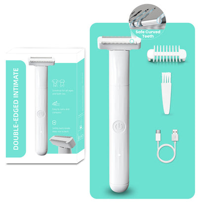 ⚡ Men's Electric Body Groomer – Skin-Protective Waterproof Trimmer for Sensitive Areas