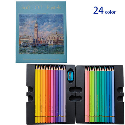 🎨 Professional Oil Colored Pencils – Create Vibrant Artwork With Smooth Blending ✨
