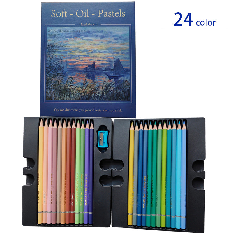 🎨 Professional Oil Colored Pencils – Create Vibrant Artwork With Smooth Blending ✨