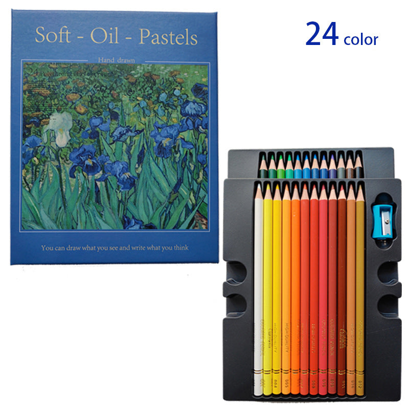 🎨 Professional Oil Colored Pencils – Create Vibrant Artwork With Smooth Blending ✨