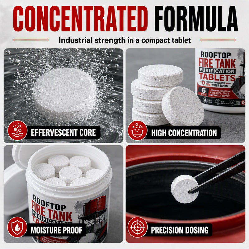 Deep-Cleaning Tablets for Metal Water Tanks