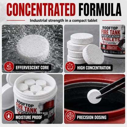Deep-Cleaning Tablets for Metal Water Tanks
