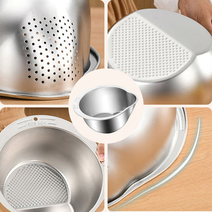 📢📢50% OFF !! ⏰Stainless Steel Rice Strainer Bowl