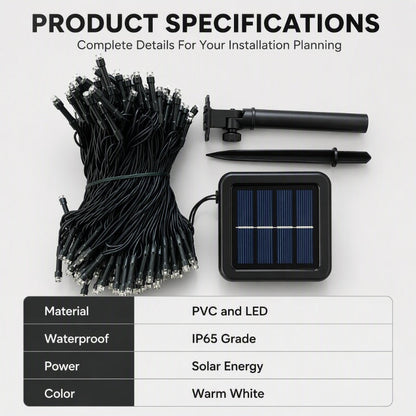 CE Certified LED Fairy Lights Battery and Solar Powered String Lights for Holiday Decor