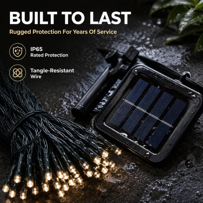 CE Certified LED Fairy Lights Battery and Solar Powered String Lights for Holiday Decor