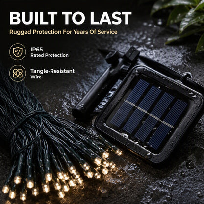 CE Certified LED Fairy Lights Battery and Solar Powered String Lights for Holiday Decor