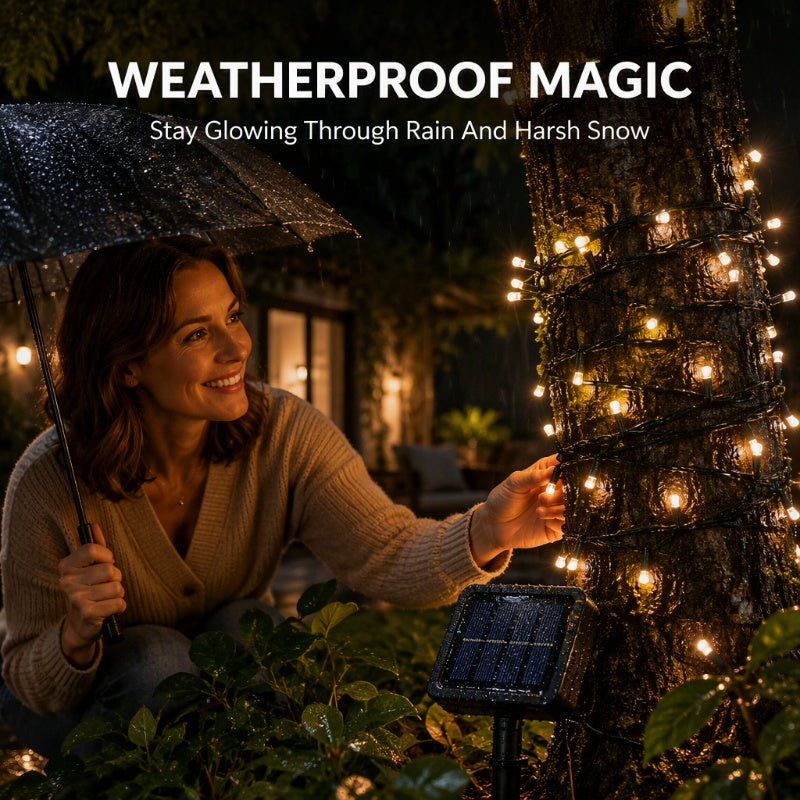 CE Certified LED Fairy Lights Battery and Solar Powered String Lights for Holiday Decor