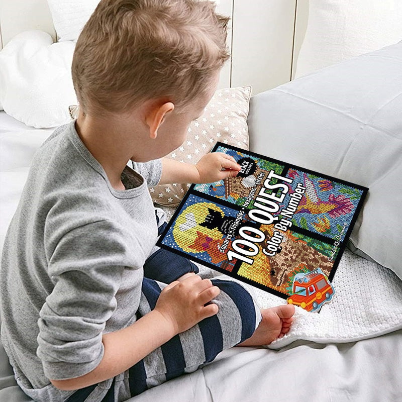 Color by Number Book