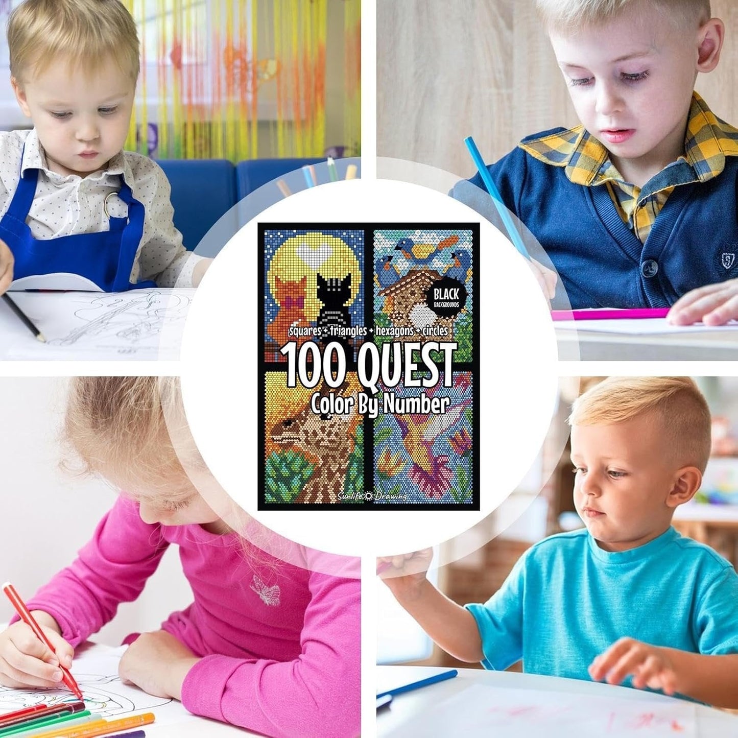 Color by Number Book