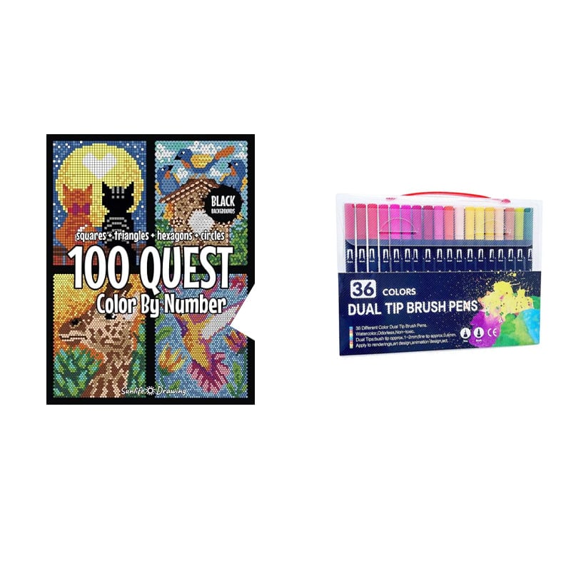 Color by Number Book