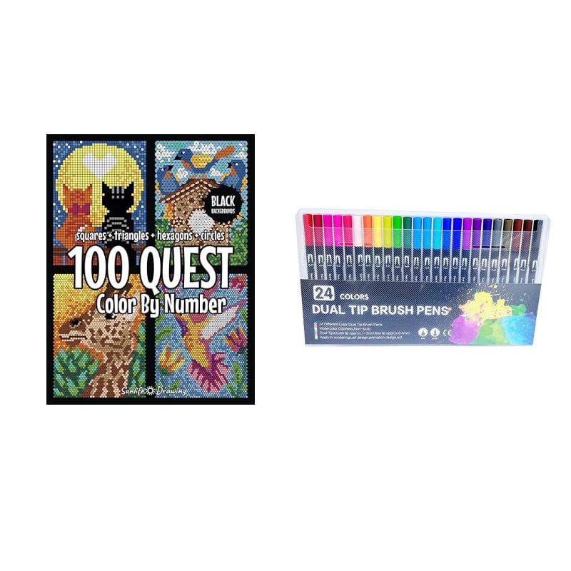 Color by Number Book