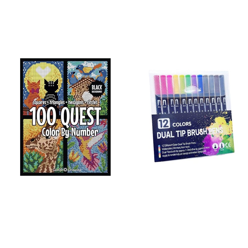 Color by Number Book