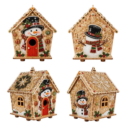 🎄✨ DIY 3D Pearl Christmas Art Kit – Handmade Festive Decoration with 6 Holiday Designs
