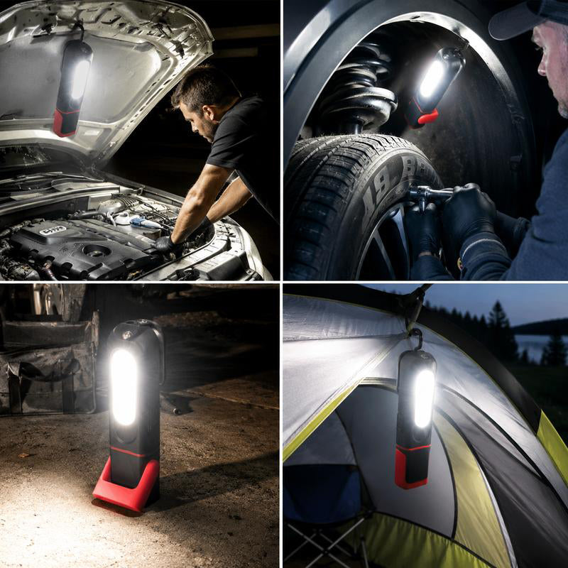 🔦 350LM Magnetic Work Light – 360° Rotating Rechargeable LED
