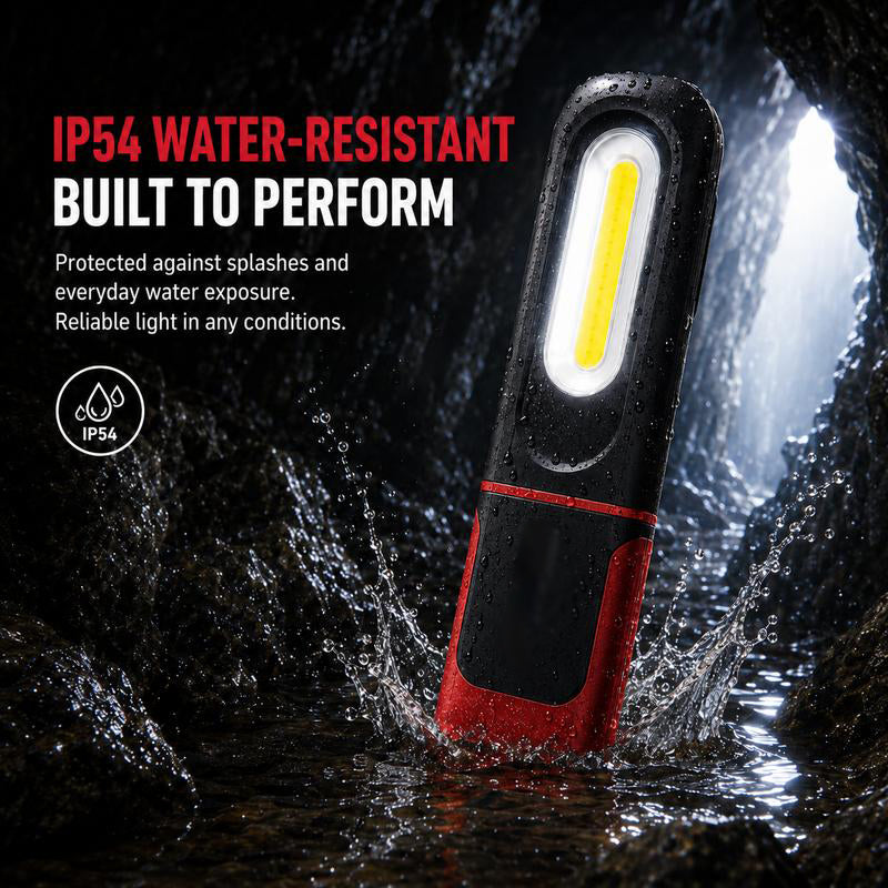 🔦 350LM Magnetic Work Light – 360° Rotating Rechargeable LED