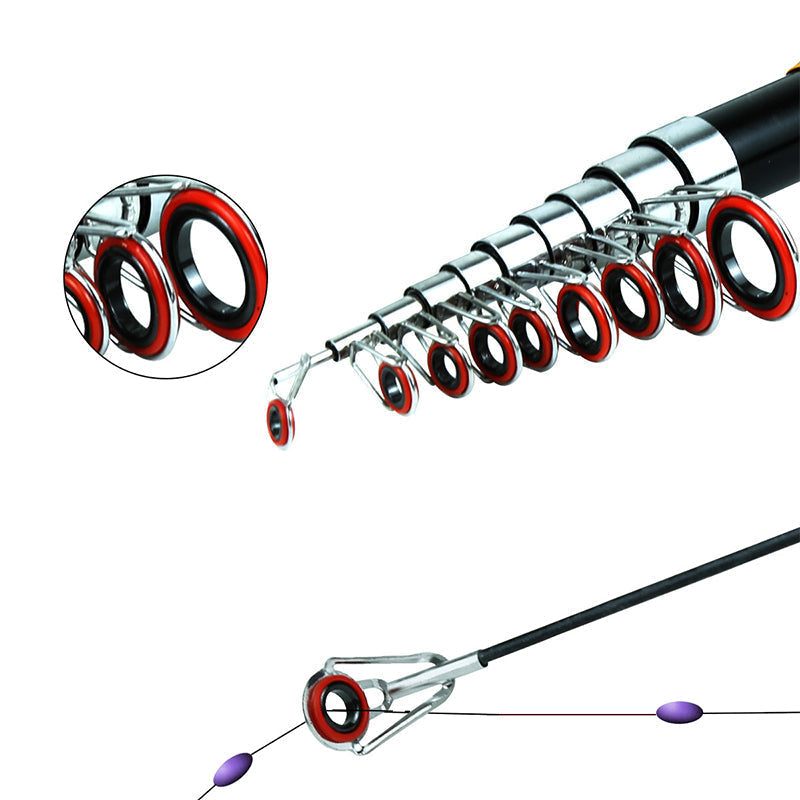 🚨⏰Only today: 50% discount!🎣🎒Complete travel fishing set + carry bag – ideal for anglers on the go