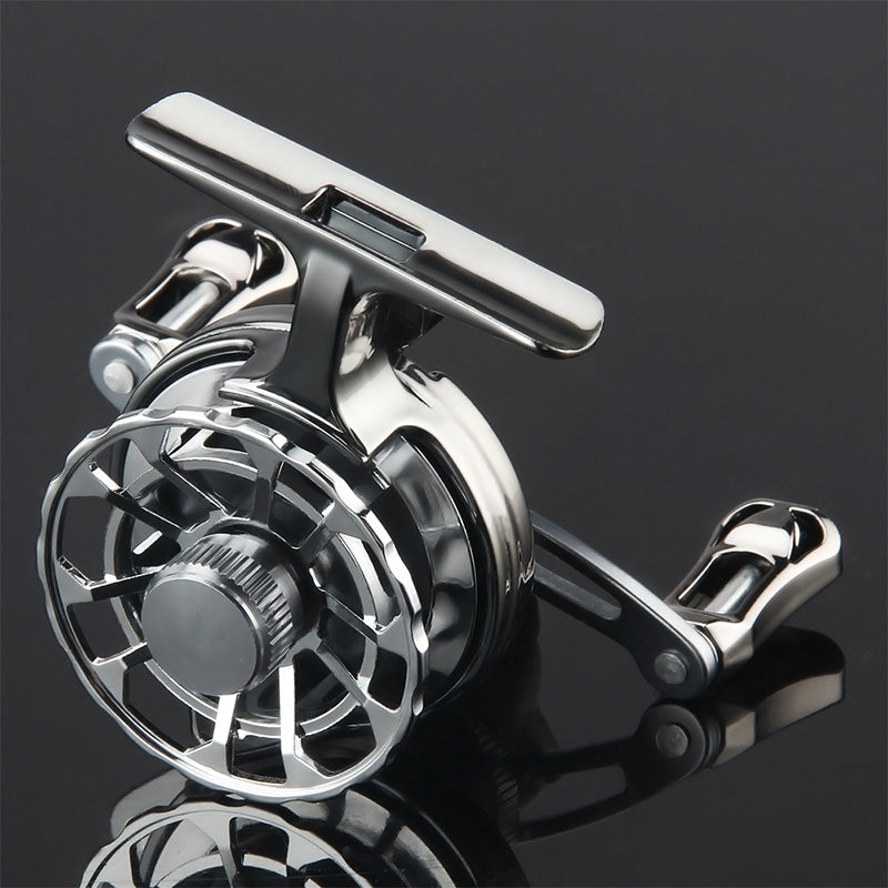 Lightweight Metal Fishing Reel with Dual Rocker Arms