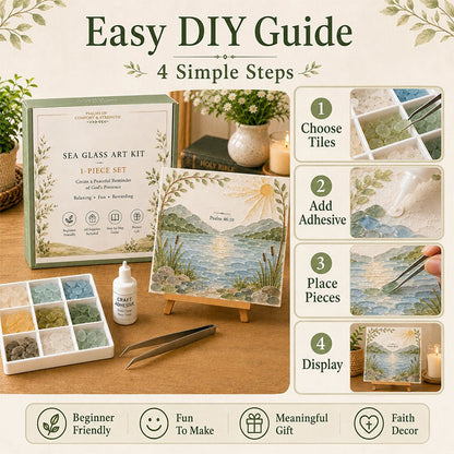 DIY Sea Glass Art Kit