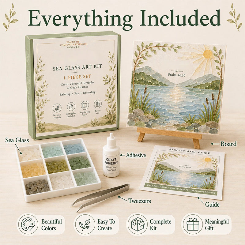 DIY Sea Glass Art Kit