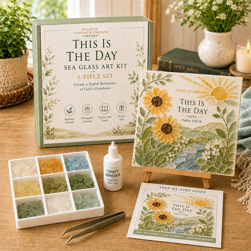 DIY Sea Glass Art Kit