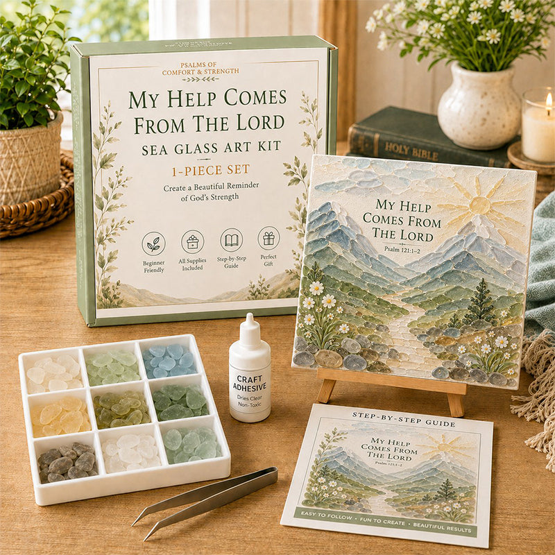DIY Sea Glass Art Kit