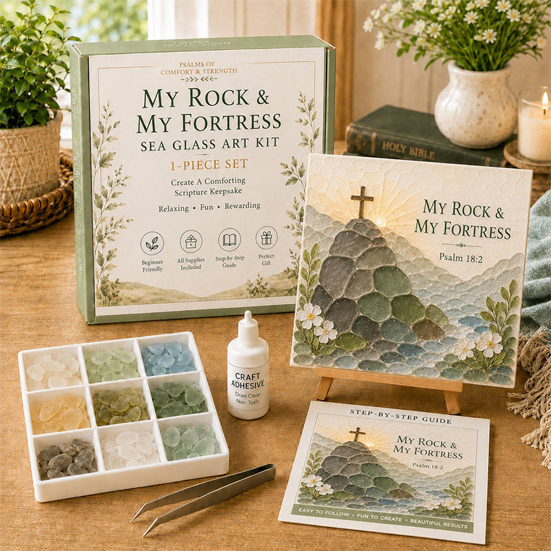DIY Sea Glass Art Kit