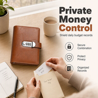 Money Saving Budget Binder with Lock